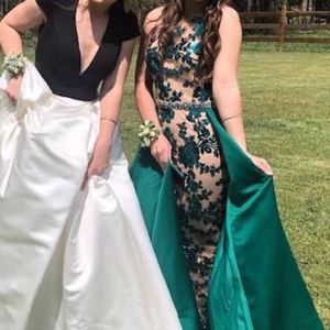 Prom Dress - Skirt Overlay